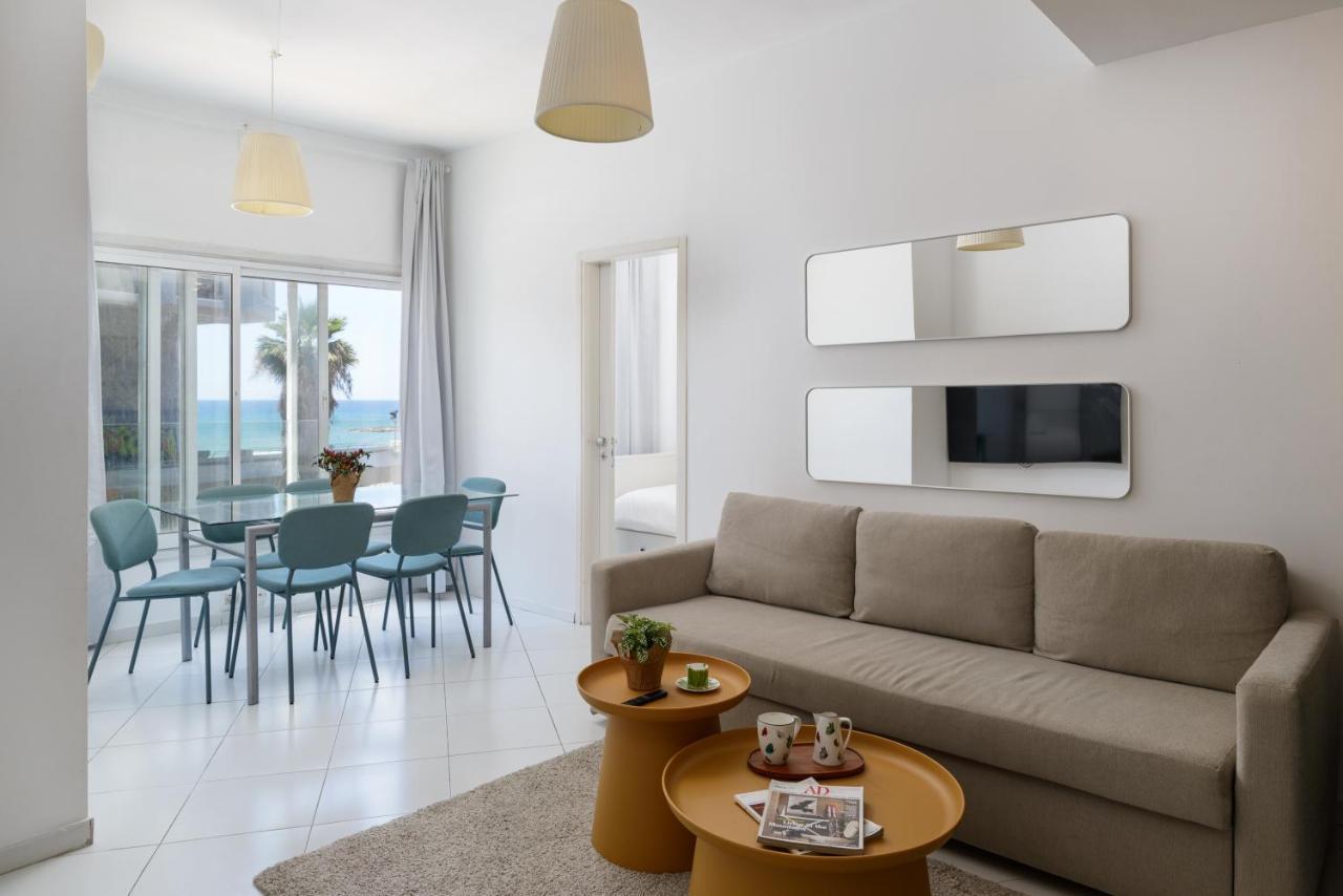 Sea View 2 Bedroom Apartment With Bomb Shelter Tel Aviv Dış mekan fotoğraf