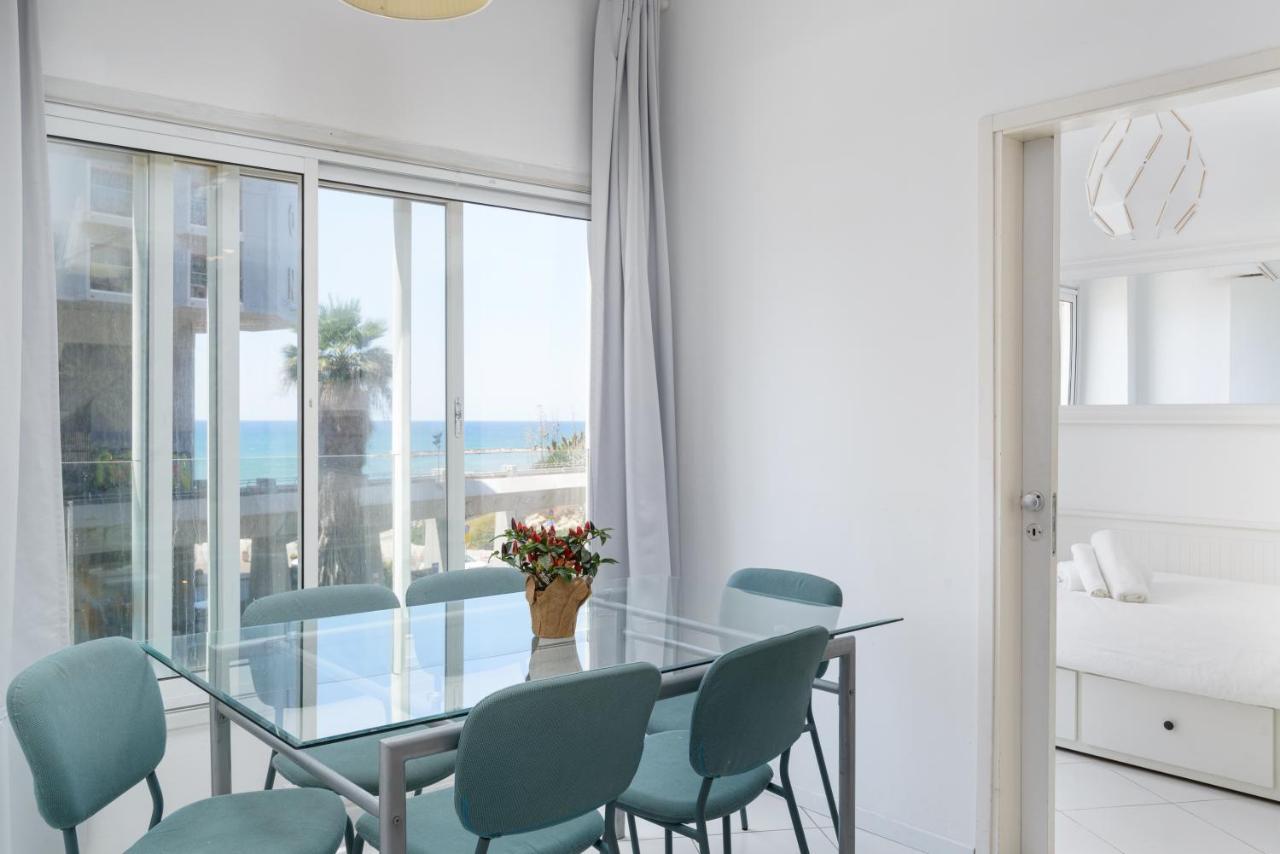 Sea View 2 Bedroom Apartment With Bomb Shelter Tel Aviv Dış mekan fotoğraf